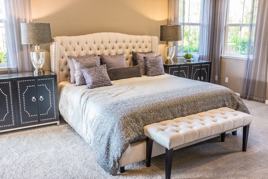 Upholstered Bed Set
